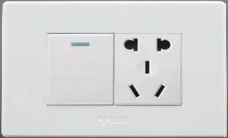 86型暗裝電器10A五孔墻壁開(kāi)關(guān)插座與118型的區(qū)別詳解